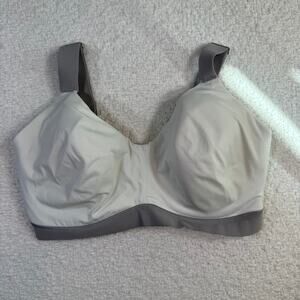 Natori womens Dynamic Contour Underwire Sports Bra white/grey 38ddd